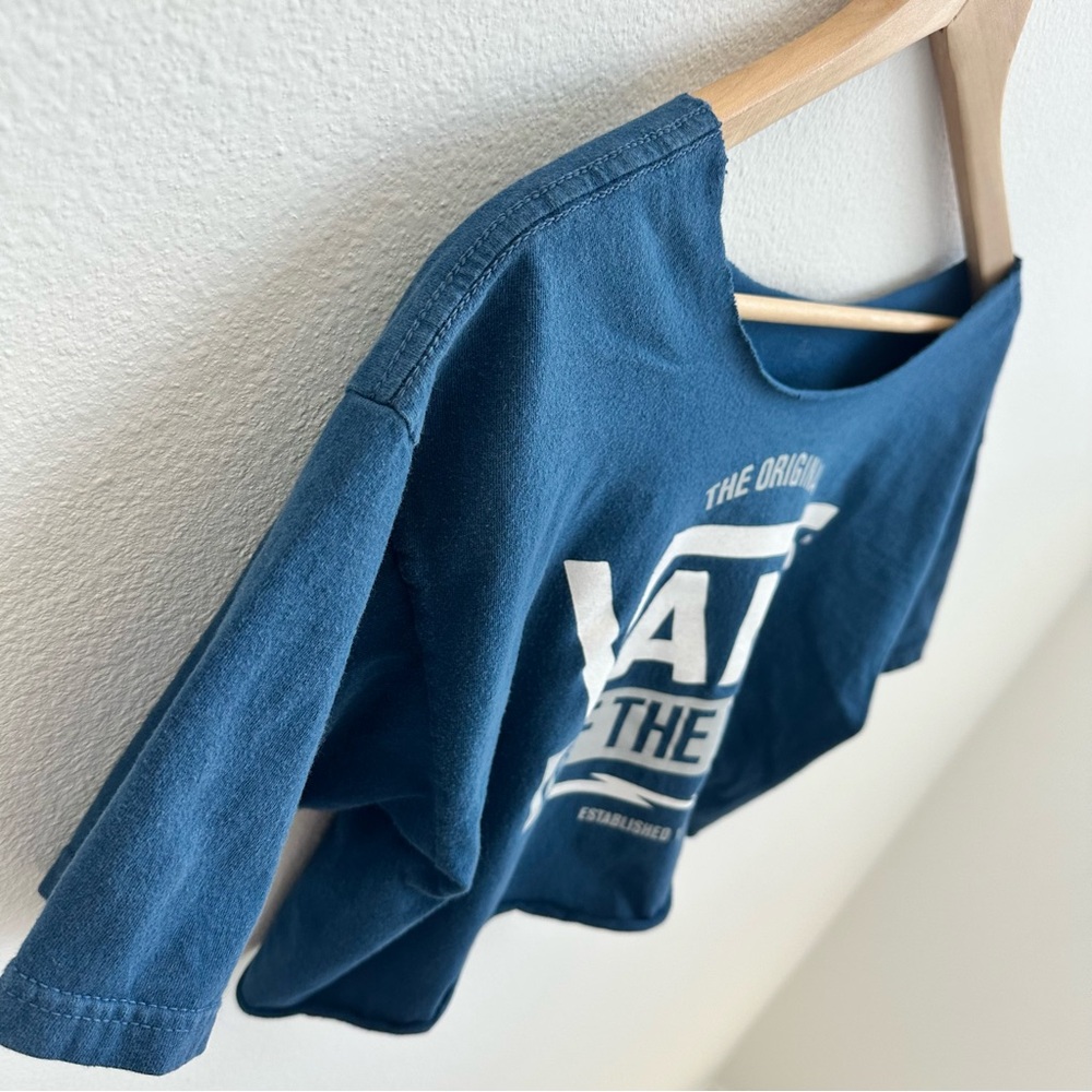Vans Off the Shoulder Cropped Tee - Picture 4 of 5